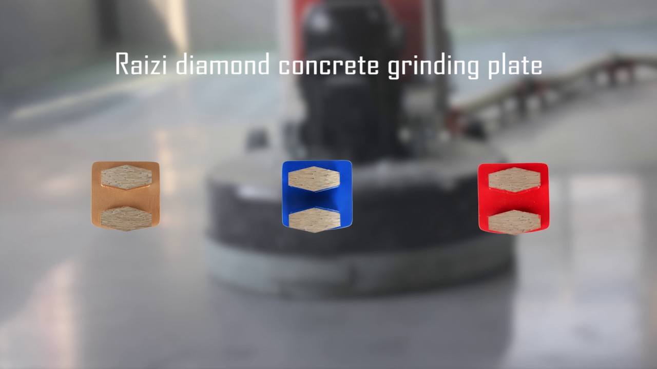 Raizi Diamond Concrete Grinding Plates for concrete floor grinding machine