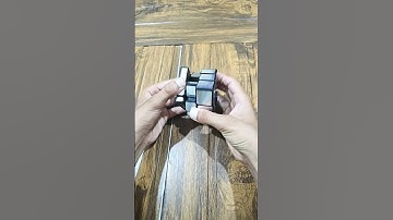 Dot pattern on  mirror cube 😲#shortvideo #viral