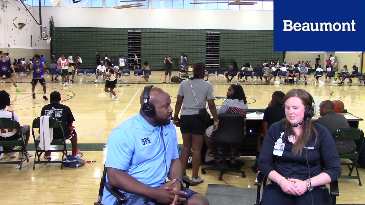 SPS Presents…Sarah Britton, VP of Lab Services at Beaumont Health at the DC Elite Summer League.