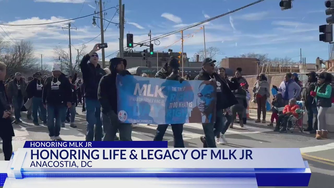 Parade, peace walk honors life & legacy of MLK Jr. - YouTube