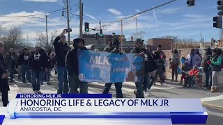 Parade, peace walk honors life & legacy of MLK Jr.