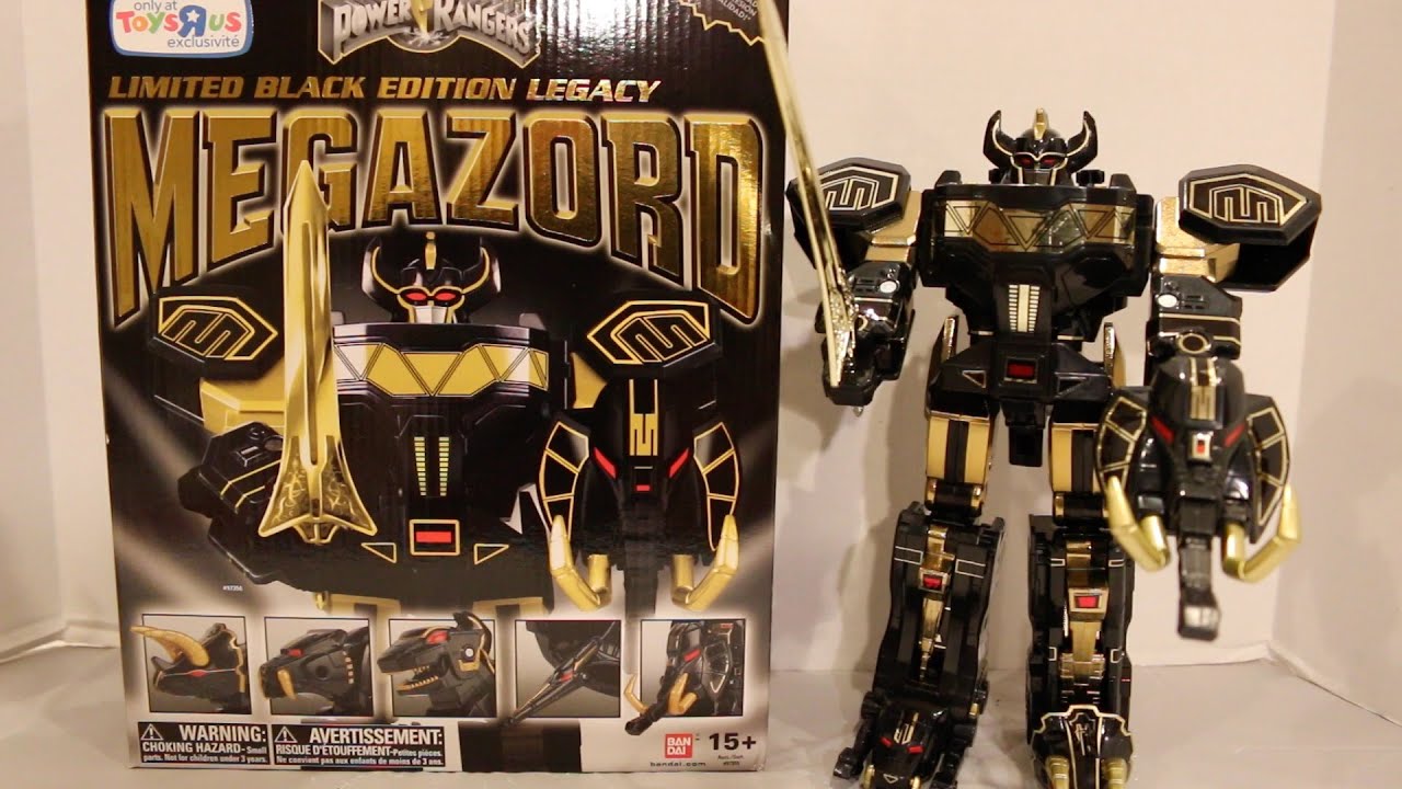 Limited Black Edition Legacy Megazord Unboxing/Review [Mighty Morphin Power  Rangers]