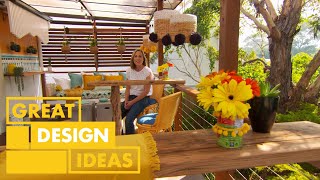 Mexican-Inspired Deck Makeover | DESIGN | Great Home Ideas