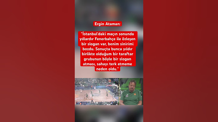 Ergin Ataman: "İstanbul'daki maçın sonunda yıllardır Fenerbahçe ile özleşen #keşfet #haber #gündem