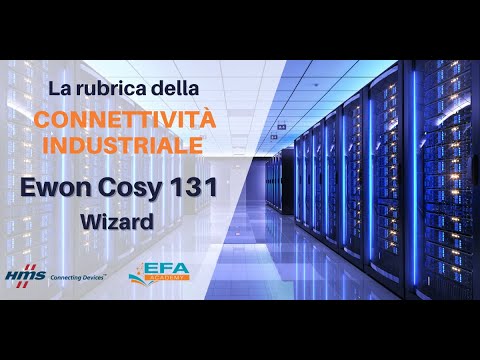 La pagina Wizard per configurare Ewon Cosy 131