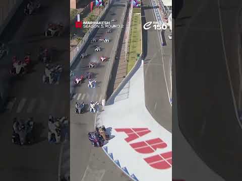 This spin causes CHAOS at the race start 🤯