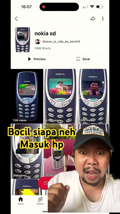 BOCIL SIAPA NEH MASUK LAYAR HP NOKIA!!?!#shortsfeed #shorts