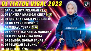 DJ SLOW BASS TERBARU 2023 || DJ AKU HANYA PELARIAN || DJ SOUND VIRAL TIKTOK || FULL BASS