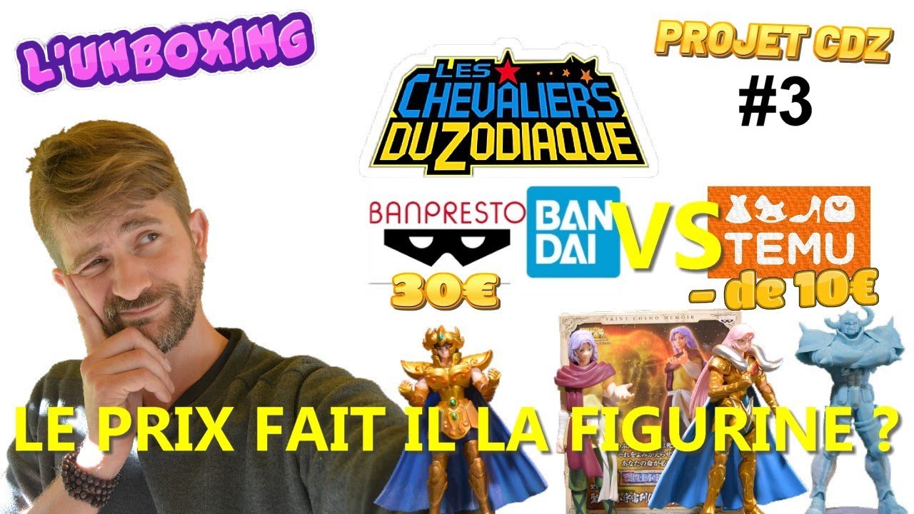 Les Chevaliers du Zodiaque Saint Seiya  Revue Gold Saint Bélier Temu VS Figurine de Mu de Bandai #3