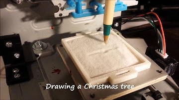 CNC machine built with 3 old CD-ROM Drives