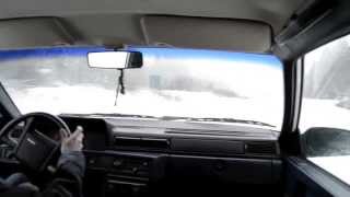 Volvo 740 Winter Drifting