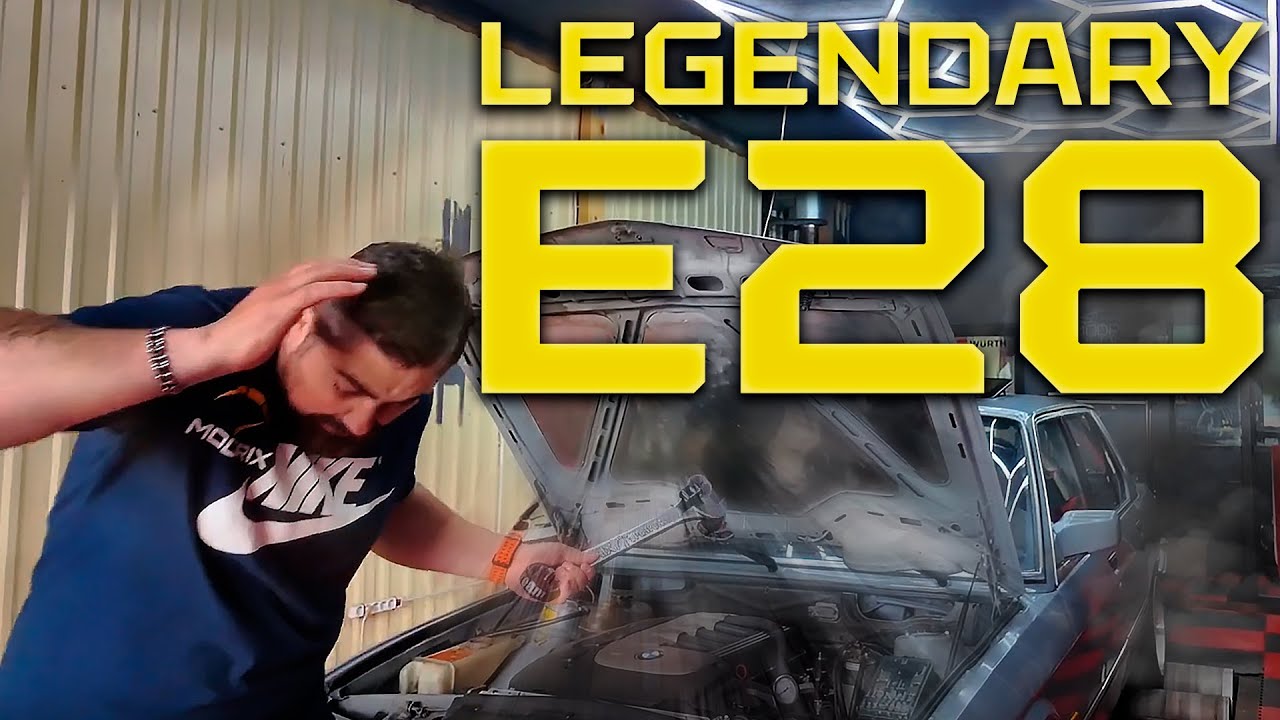 ✅️ Leģenda uz riteņiem BMW E28 518 Swap in 3.0D from BMW E46