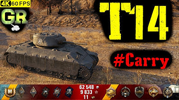 World of Tanks T14 Replay - 10 Kills 3.1K DMG(Patch 1.4.1)