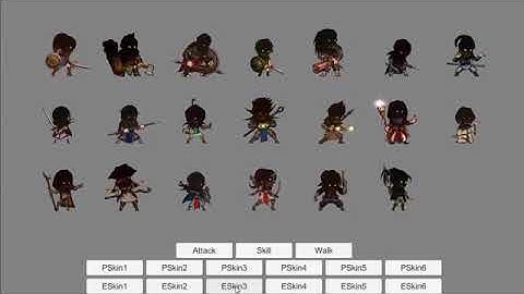 Unity Asset Store Pack - 2D Spine, Unit Full Set (Download link below)