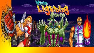 Neon Lightning Force - Openbor