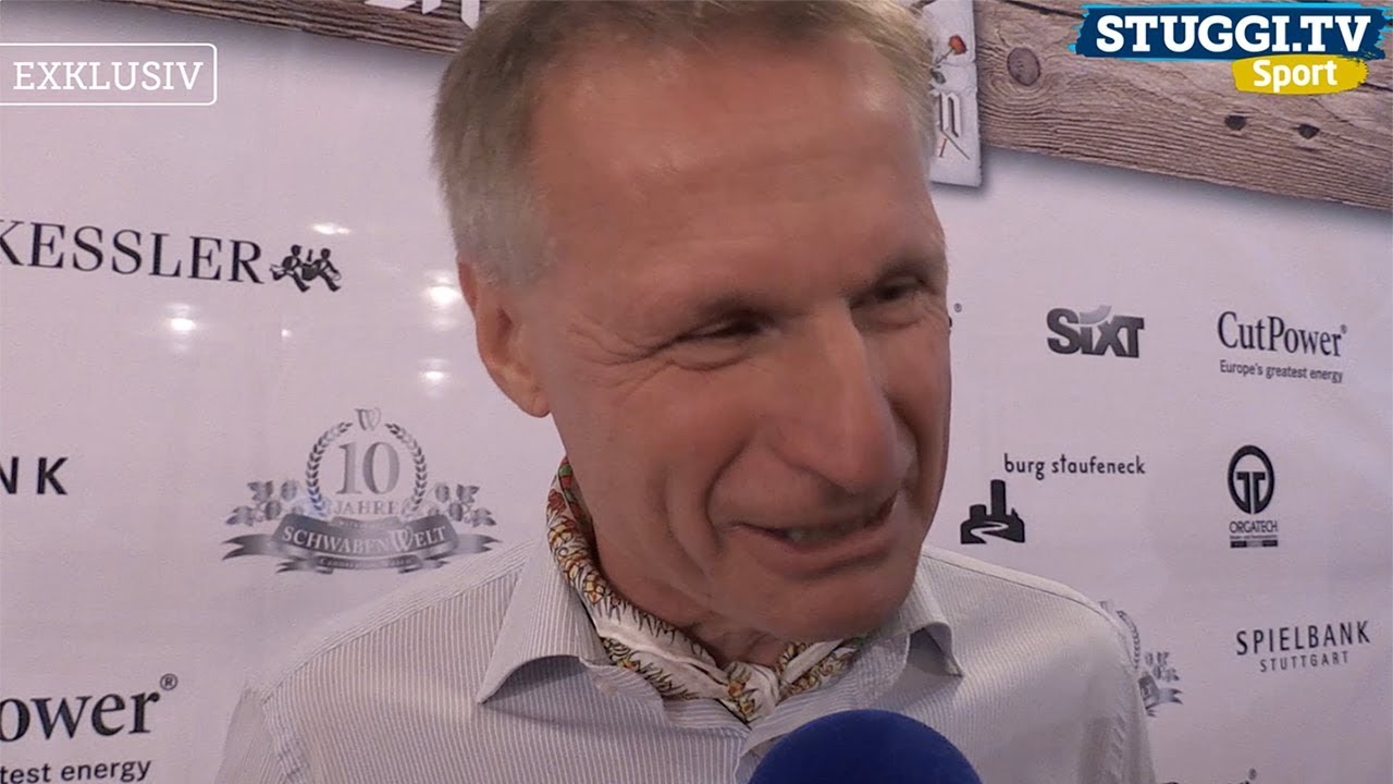 VfB-Sportvorstand Michael Reschke auf der Wasenpirsch