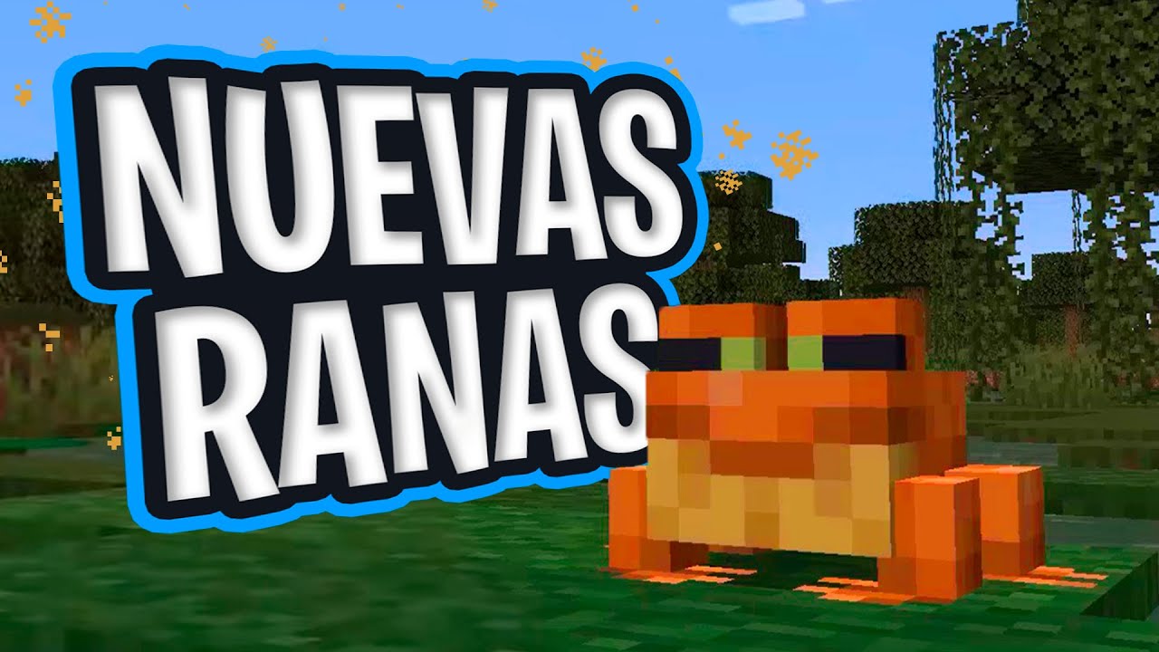 Minecraft Nueva Actualización 1.19, Ranas, Pantanos Y Nuevo Bloque De ...