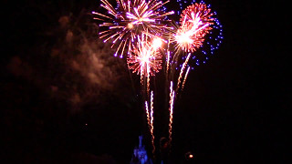Wishes Fireworks from Fantasyland - Over Beast's Castle - 5/10/17 Final Tuesday Performance