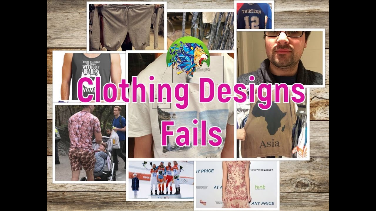 Clothing Fails | Clothing Design Fails | Clothing Disasters | Agha's