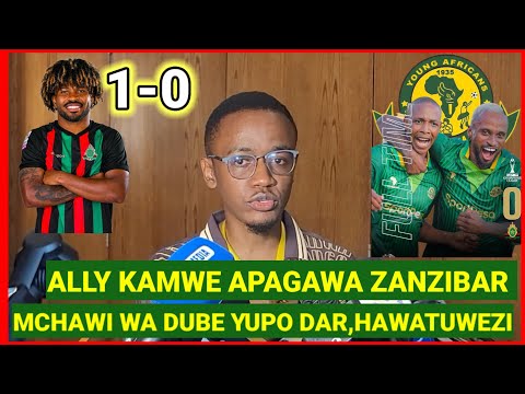 ALLY KAMWE APAGAWA NA USHINDI WA YANGA ATOA TAARIFA MPYA MCHAWI WA DUBE YUPO DAR PACOME ATAWAUA
