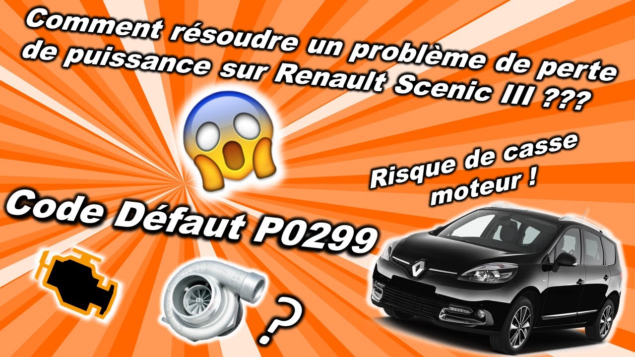 🛠️🛠️🛠️TUTO Comment résoudre un problème de perte de puissance sur  Renault Scenic III ?