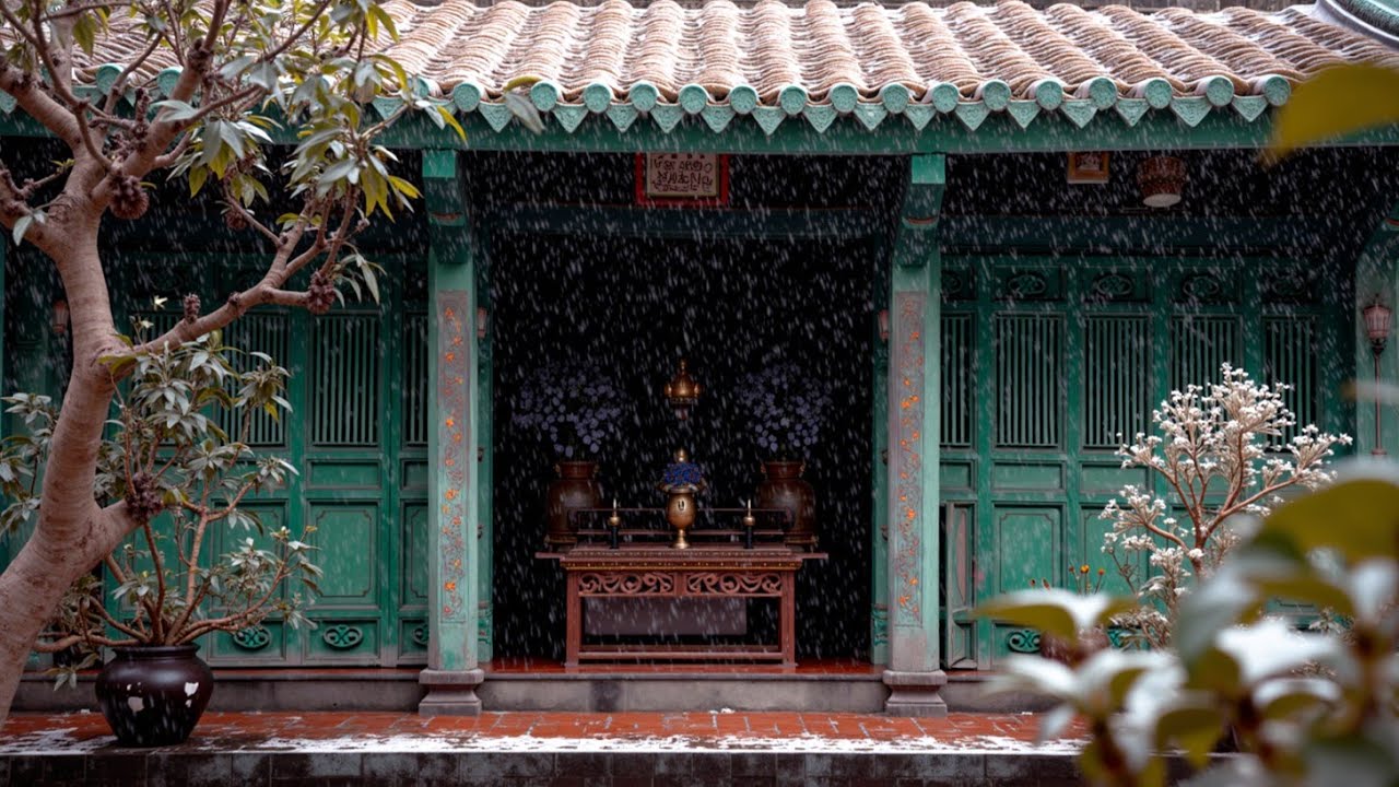 Winter Zen Music - Peaceful Asian Flute & Koto for Deep Sleep & Pure ...