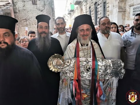 ΑΓΡΥΠΝΙΑ ΣΤΟ ΜΕΤΟΧΙ ΓΕΘΣΗΜΑΝΗΣ - ΚΑΘΟΔΟΣ ΤΗΣ ΕΙΚΟΝΟΣ ΤΗΣ ΚΟΙΜΗΣΕΩΣ ΤΗΣ ΘΕΟΤΟΚΟΥ ΣΤΗ ΓΕΘΣΗΜΑΝΗ