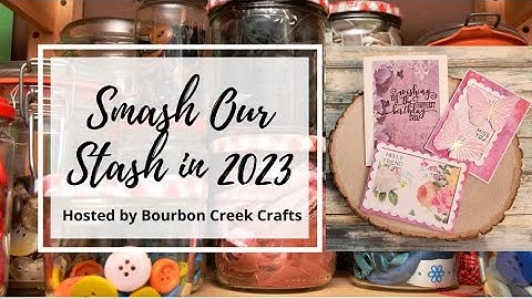 Smash Our Stash April Edition:  Using loose/single sheets of papers  #SmashOurStashApril2023