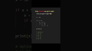 🔥 Only Experts Can Solve This Python Puzzle! Can You 🤯 #Shorts #programming