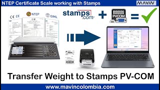 How to Setup Digital Scale - Stamps.com Software RS232 or USB Scale with Driver PV-COM 7 screenshot 5