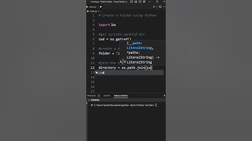 AUTOMATE YOUR LIFE USING PYTON : CREATE A FOLDER USING PYTHON