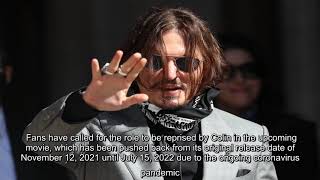 Johnny Depp ‘to be paid full Fantastic Beasts salary’ despite only filming one scene before axe