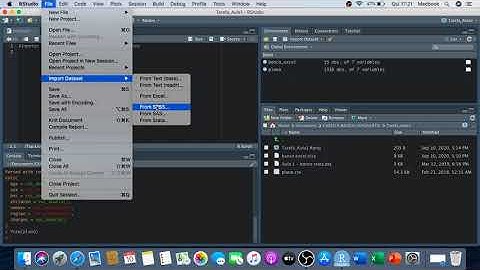 Importando diferentes tipos de banco de dados no RStudio
