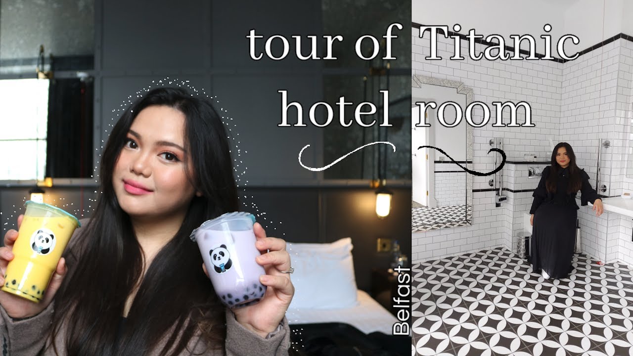 Tour of Titanic Hotel Room and tasting Sukee Cafè bubble teas -  Part 1