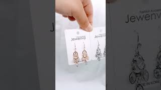 쥬엔비 큐빅 고리귀걸이 무니켈침 00031