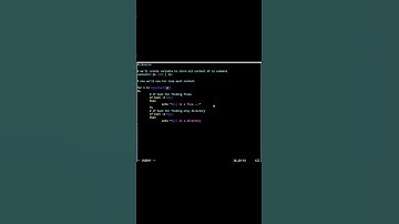 #shorts  Find And List Out Files Directories Using Shell Script In Linux