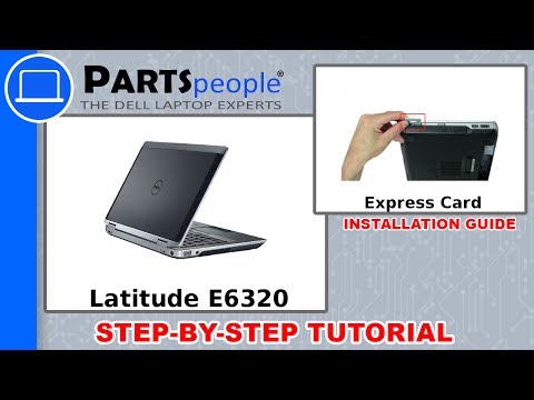 Dell Latitude E6320 (P12S001) Express Card How-To Video Tutorial