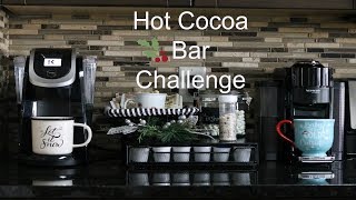 DIY Hot Cocoa Bar | $0 Challenge