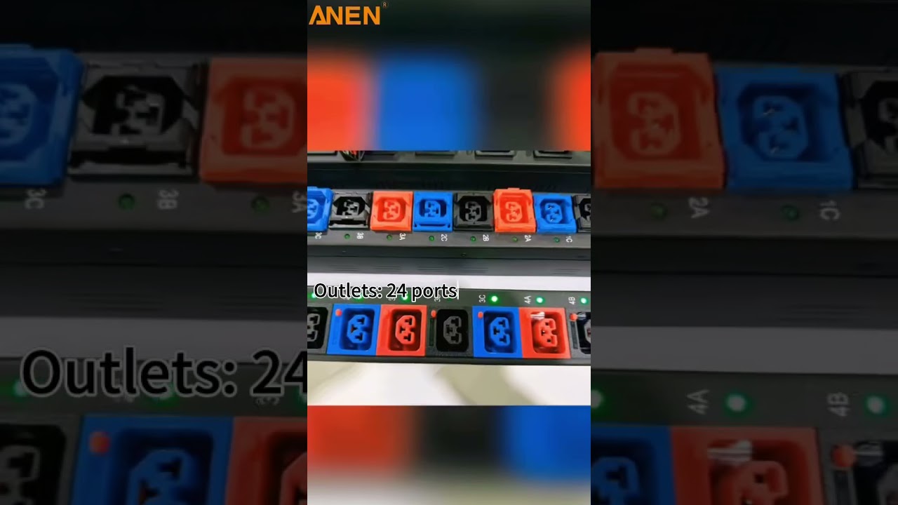 24 Ports C39 Smart PDU for HPC Data Center