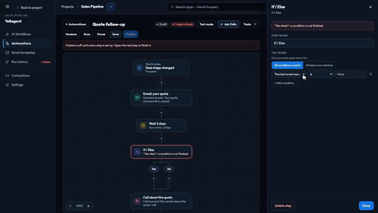 Video thumbnail: Build an Email Automation
