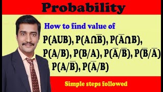 Probability best and simple example and use conditional probability