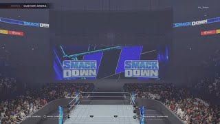 Smackdown after Wrestlemania 2024 - WWE 2k24 Create an Arena