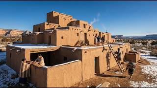 How the Puebloans Built Adobe Houses to Survive 113°F Desert Heat | Architecture Documentary