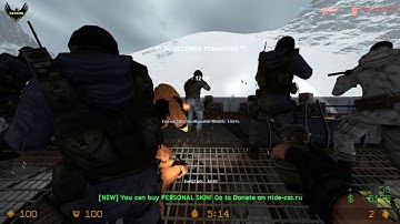 ZOMBIE ESCAPE MOD ON COUNTER-STRIKE: SOURCE, MAP: ZE_lila_panic_escape, CSS