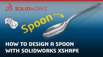 How to Design a Spoon with Subdivision Modeling - Made in SOLIDWORKS xShape