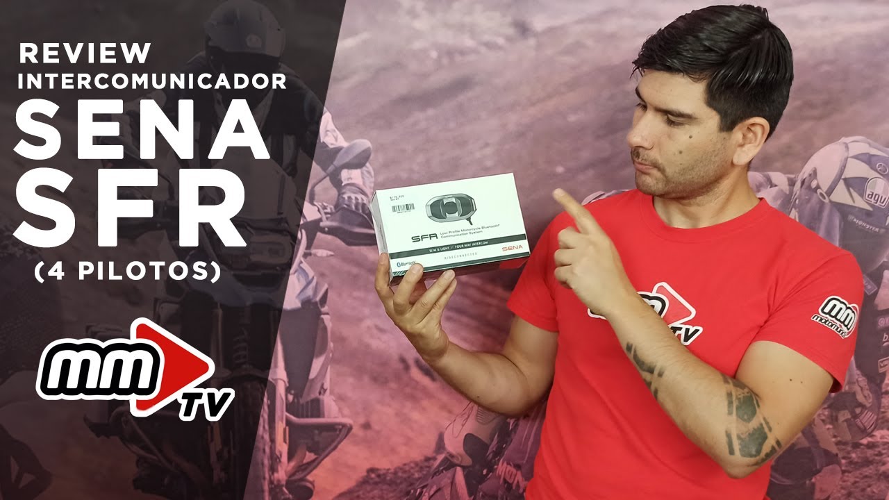 Intercomunicador SENA SFR . 4 pilotos / disponible en motomundi.cl