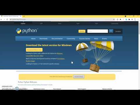 Download older versions of Python on Windows.