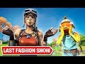 I STREAM SNIPED MY FINAL FASHION SHOW..