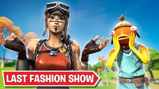 I STREAM SNIPED MY FINAL FASHION SHOW..