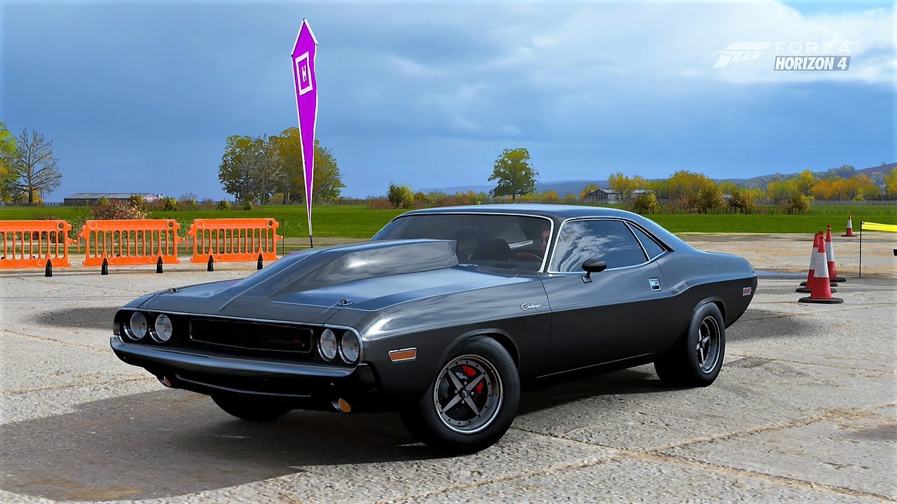 FH4| 1970 DODGE CHALLENGER [Stock To Drag Build] + [Tune] - YouTube